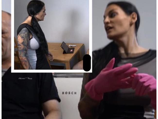 SandraSturm Porno Video: Strafe muss sein :-)